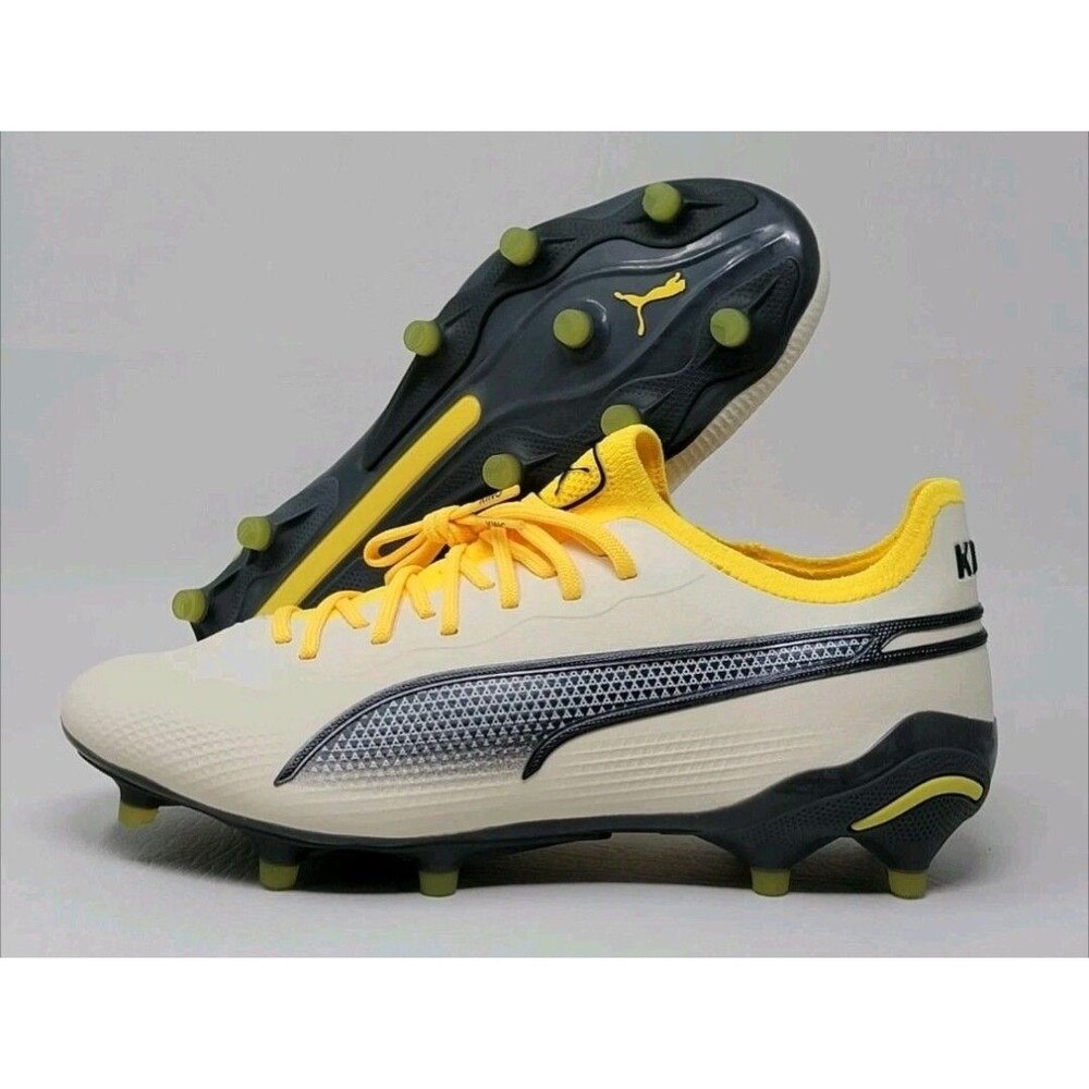 Puma King Ultimate FG/AG Women's Size 9 Off White Soccer Cleats 107565-03 New